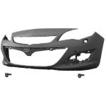 PARAURTI ANTERIORE CON FORI LAVAFARI COMPLETO DI 2 SENSORI PER OPEL ASTRA J 2012 >PRIMER