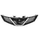 GRIGLIA MASCHERINA CROMATA-NERA C/TELEC PER NISSAN PULSAR 01/14>