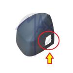 CALOTTA SPECCHIO RETROVISORE AUDI A3 DAL 2012 DESTRA VERNICIABILE CON FUNZIONE SIDE ASSIST