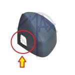 CALOTTA SPECCHIO RETROVISORE AUDI A3 DAL 2012 SINISTRA VERNICIABILE CON FUNZIONE SIDE ASSIST