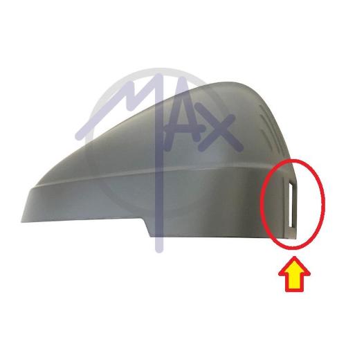 CALOTTA SPECCHIO RETROVISORE AUDI A4 2015 DESTRA VERNICIABILE CON SIDE ASSIST