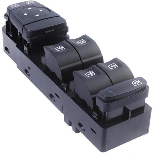 INTERRUTTORE ALZAVETRO PER RENAULT TALISMAN 2015-2021 PORTA ANTERIORE SX RETROVISORI ELETTRICI 4 INTERRUTTORI 24 PIN