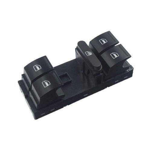 INTERRUTTORE ALZAVETRO PER VOLKSWAGEN POLO'09>14/GOLF'04-'08/TOUAREG - SEAT IBIZA'08 - SKODA FABIA PORTA ANT.SX,(QUADRO) 10 PIN
