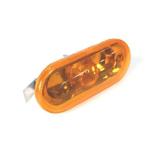 FANALE FANALINO LATERALE DX-SX ARANCIO VETRO LISCIO PER VW-SEAT MULTIAPPLICAZIONI