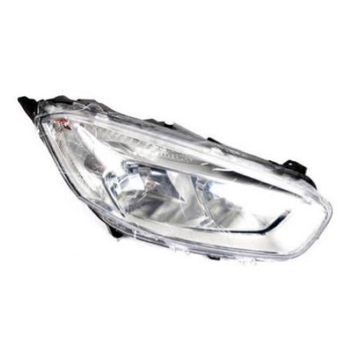 FARO FANALE PROIETTORE DX PER FORD TRANSIT-TOURNEO COURIER 2018> PARABOLA CROMO