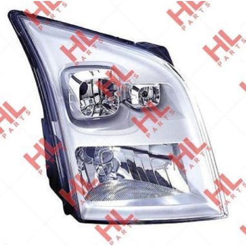 FARO FANALE PROIETTORE DX H4 CON MOTORE ELETTRICO PER FORD TRANSIT 2006> 7PIN