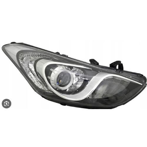 FARO FANALE PROIETTORE SX ALOGENO C/MOTORE ELETTRICO PER HYUNDAI I30 DAL 2012>