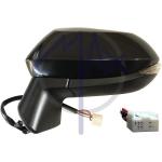 SPECCHIO RETROVISORE ELETTRICO TOYOTA COROLLA E210 2019 SINISTRO NERO VERNICIABILE FANA RIPIEG TERM 8PIN