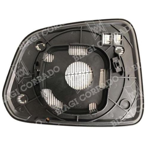 VETRO SPECCHIO RETROVISORE OPEL ANTARA'06/CAPTIVA'06>/CAPTIVA'11> DESTRO TERM ATTACCO QUADRATO