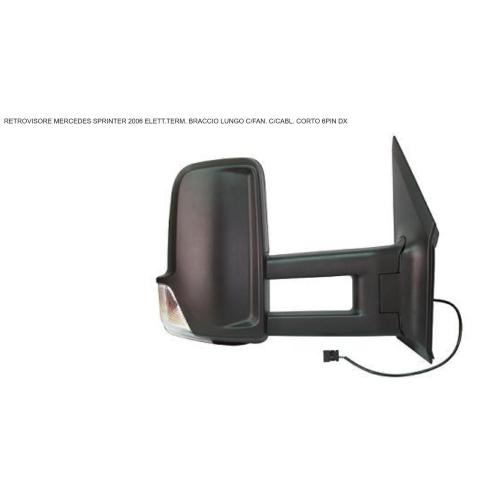 RETR DX EL T+LUCC MERCEDES SPRINTER 2006-16-6 PIN BR LUNGO 25 cm CAVO COR