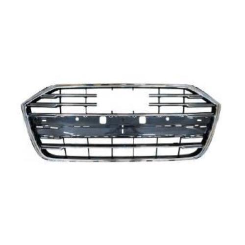 GRIGLIA MASCHERINA CROM-CROM NERA C/TELEC AUDI A8 10/17>