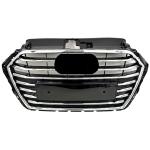 GRIGLIA MASCHERINA CROM-NERA LUCIDA C/SENS AUDI A3 05/16>