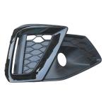 GRIGLIA PARAURTI ANT/DX C/FEND+MODAN NERA LUCIDA AUDI A4 07/19> S-LINE