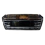 GRIGLIA MASCHERINA CROM-NERA C/SENSORE AUDI A5 06/16>
