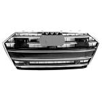 GRIGLIA MASCHERINA CROM-NERA C/SENSORE+RILEV PEDONE AUDI A7 01/18>
