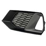 GRIGLIA PARAURTI ANT/SX CROM SCURO/NERO AUDI S7 01/18>