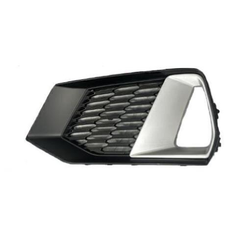 GRIGLIA PARAURTI ANT/SX CROM SCURO/ALLUMINIO AUDI S7 01/18>05/19