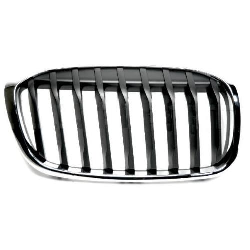 GRIGLIA MASCHERINA DX CROM NERA BMW S2 F45 TOURER-F46 GRAN TOURER 03/18>