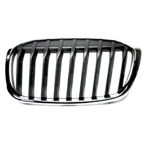 GRIGLIA MASCHERINA SX CROM NERA BMW S2 F45 TOURER-F46 GRAN TOURER 03/18>