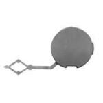 TAPPO PARAURTI COPRIGANCIO TRAINO POST PRIM CITROEN BERLINGO PEUGEOT PARTNER-RIFTER 01/18>