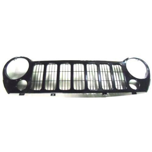 GRIGLIA MASCHERINA NERA C/FEND JEEP CHEROKEE 11/05>12/07