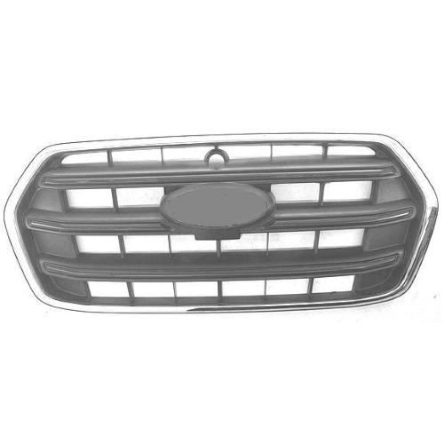 GRIGLIA MASCHERINA C/CORNICE CROMATA C/TELECAMERA FORD TRANSIT 01/19>