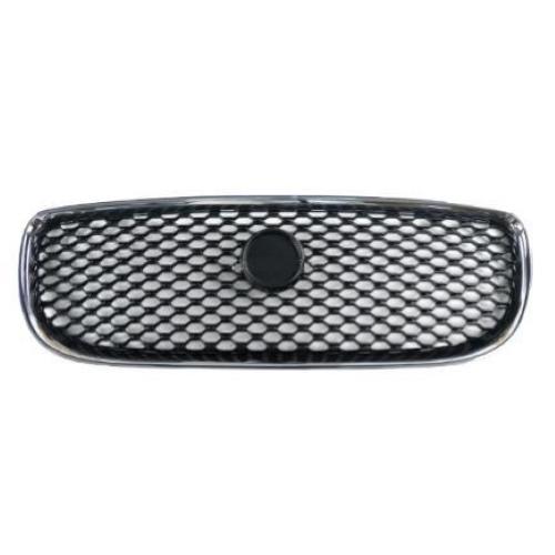 GRIGLIA MASCHERINA NERA C/CORNICE CROM JAGUAR XE 03/15>