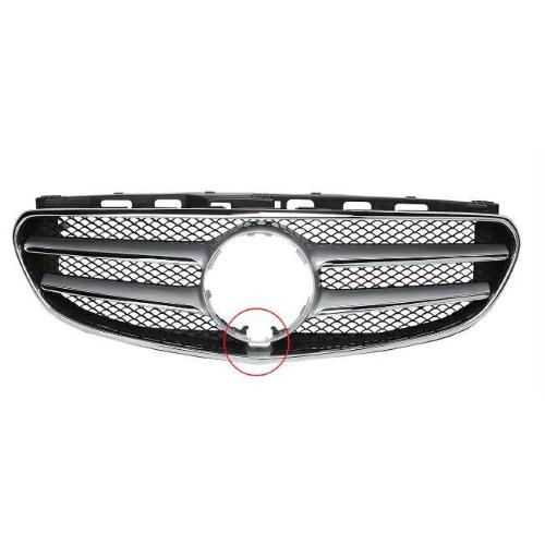 GRIGLIA MASCHERINA NERA COMPL C/TELECAMERA MERCEDES CLASSE E W212 03/13> AMG-SPORT