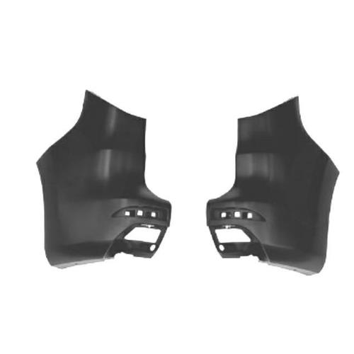 KIT PARAURTI CANTONALE POST NERI LISCI RENAULT KANGOO 01/21> PORTE BASCUL