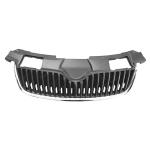 GRIGLIA MASCHERINA CROM/NERA SKODA FABIA - ROOMSTER 01/07>