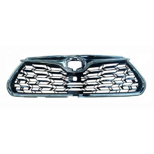 GRIGLIA MASCHERINA NERA C/CORNICE CROM C/TELEC TOYOTA HIGHLANDER 12/19>