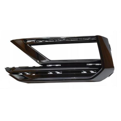 GRIGLIA PARAURTI ANT/SX C/FEND NERA LUCIDA VOLKSWAGEN TIGUAN R-LINE 01/16>