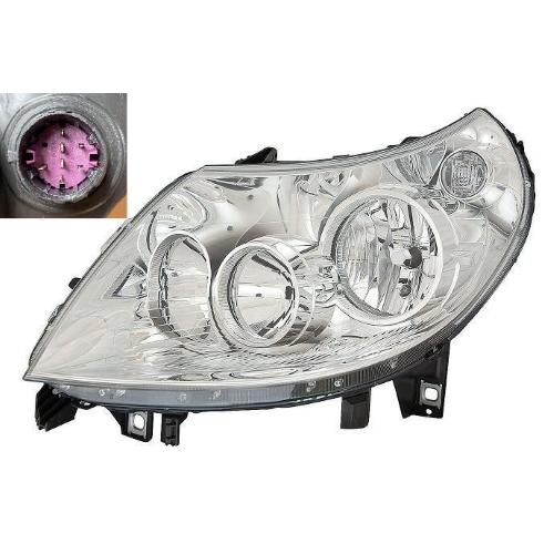 FARO FANALE PROIETTORE DX H7-H1 C/MOT EL 7PIN FIAT DUCATO-CITROEN JUMPER-PEUGEOT BOXER 2011>