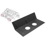 LAMIERA STAFFA RINFORZO PIANALE POST DX=SX FIAT 500 D-F-L-R