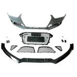 KIT MODIFICHE PARAURTI ANTERIORE AUDI A4 12/11> DA ORIGINALE A MODELLO RS4/S4