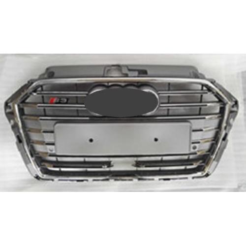 GRIGLIA MASCHERINA CROM-GRIGIA C/SENSORE+CRUISE CONTROL AUDI A3 05/16>