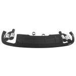 SPOILER PARAURTI POST DOPPIO SCAR 2 TUBI AUDI A4 10/15> MOD S4