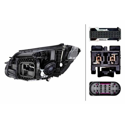 FARO FANALE PROIETTORE DX A LED MERCEDES CLASSE C W205 2018> HELLA