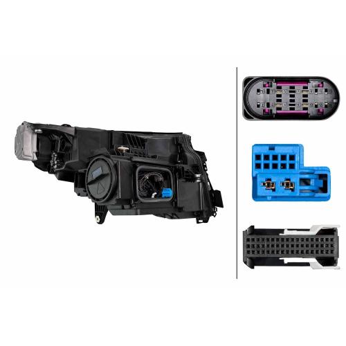 FARO FANALE PROIETTORE SX A LED 6 SPIE MERCEDES EQC N293 2019> HELLA