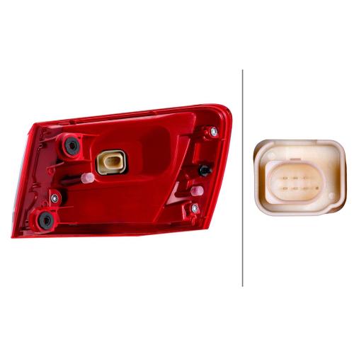 FANALE FANALINO POSTERIORE SX EST A LED AUDI A6 SW 2011> HELLA