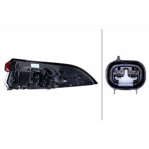 FANALE FANALINO POSTERIORE DX EST FULL LED TOYOTA COROLLA 2019> SW HELLA