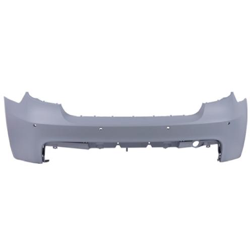 PARAURTI POSTERIORE CON SENSORI PDC PER BMW SERIE 1 E87 M-TECH 2004>2007 VERNICIABILE