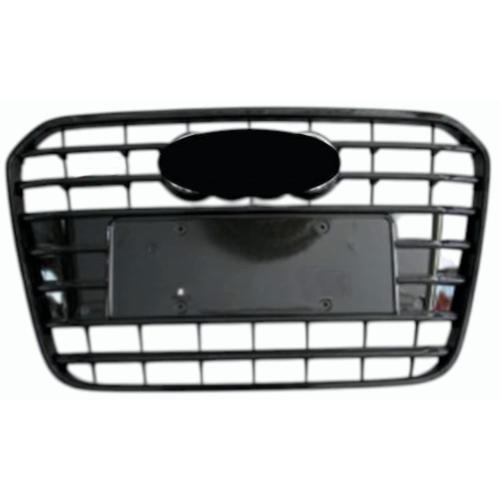 GRIGLIA MASCHERINA NERA LUCIDA C/SENSORE AUDI A6 01/11>