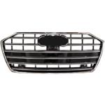 GRIGLIA MASCHERINA CROM-CROM-NERA C/PDC-TELEC AUDI A6 01/18>