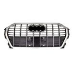 GRIGLIA MASCHERINA CROM-CROM-NERA AUDI Q3 07/18> S-LINE
