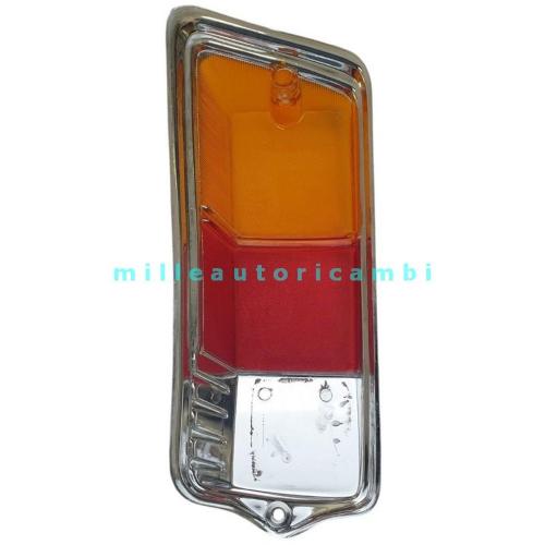 LENTE TRASPARENTE FANALE POST/DX PER FIAT 500 F/L DAL 1968 SIMILE  MOD. ALTISSIMO