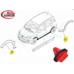 MOLLA FIAT PANDA DAL 2012 CROSS MODANATURE ARCO PARAFANGHINI ROSSA