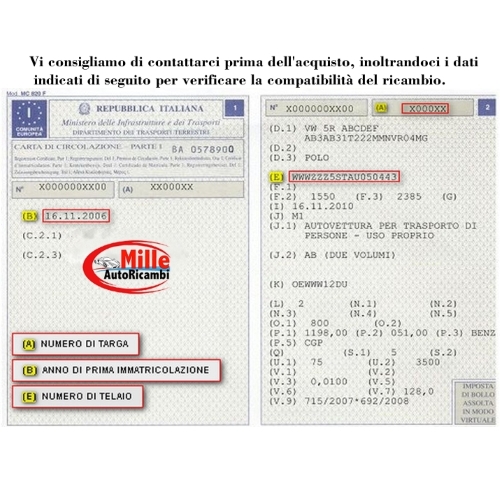 PARAFANGO ANTERIORE DX SUZUKI SWIFT 01/05>