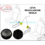 LEVA REGOLAZIONE SPALLIERA SEDILE FIAT PANDA 2003/FIAT 500'07 NERA