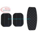 KIT COPRIPEDALI IN GOMMA FRENO FRIZIONE ACCELLERATORE FIAT PANDA-127-128-A112 (GOMMINE 3PZ)